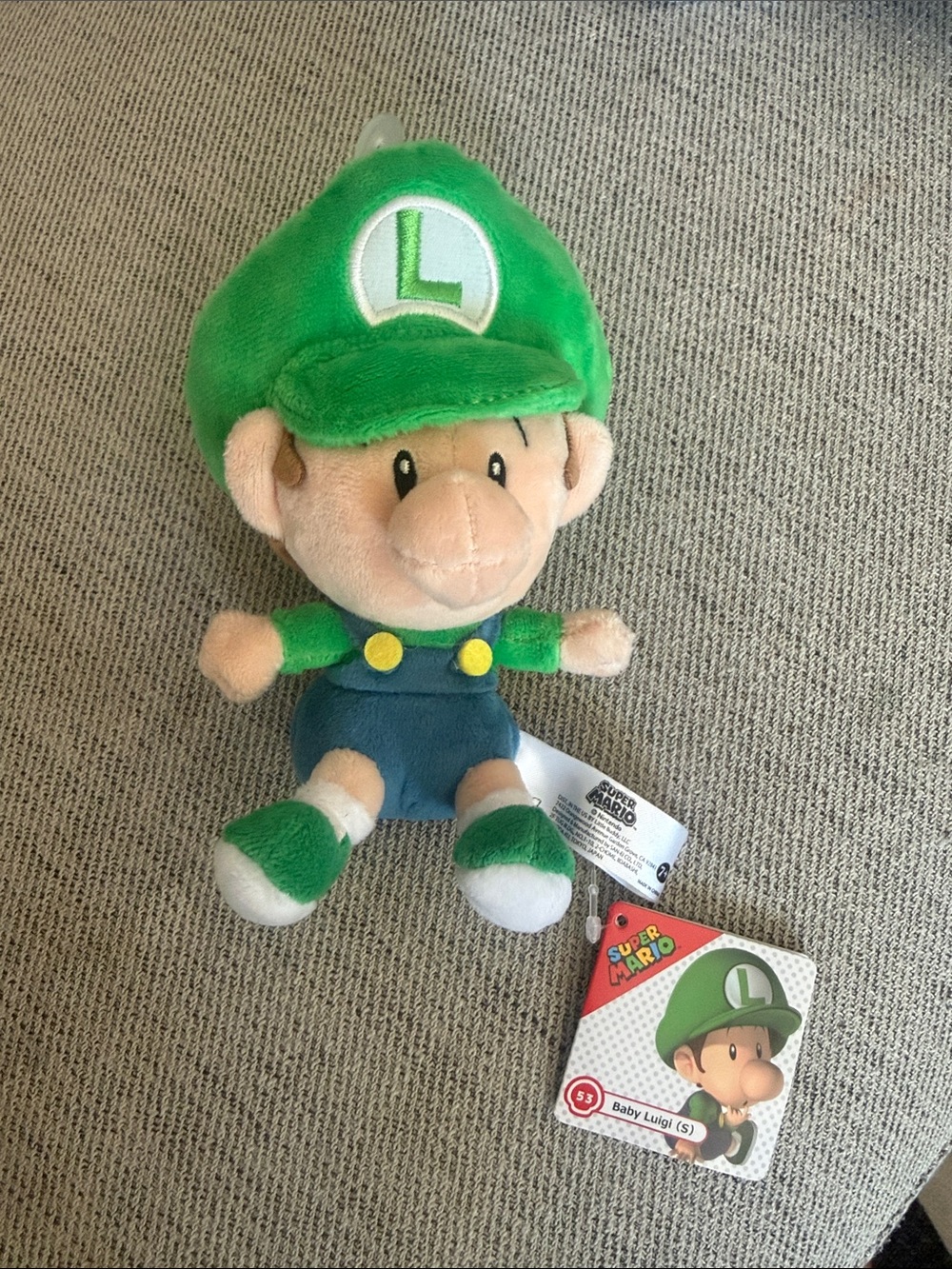 Baby Luigi plush